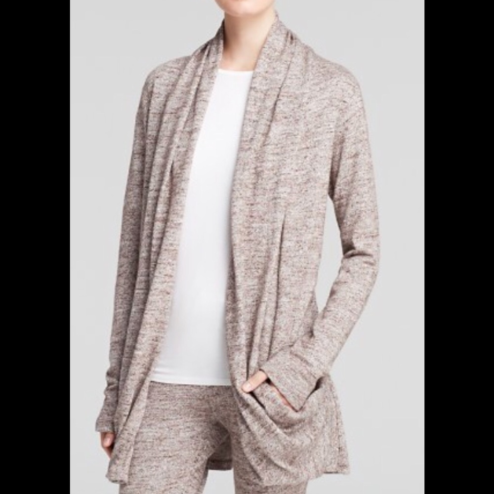 Ugg  Australia Slub Knit draped Shawl Cardigan